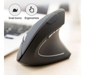 Ratones ópticos Transmisión de 2,4 GHz negro