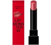 Lápiz labial KATE Lip Monster 02 Pink Banana, 3 g (x 1) - Hidratante mate de larga duración