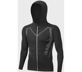 Chaqueta cortavientos impermeable para hombre: Chaqueta con capucha resistente al viento y a la lluvia para ciclismo, entrenamiento y carrera en otoño/invierno. 3XL