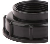 Conector de tanque Ibc de agua duradero azul, rosca S60X6 para conector de manguera de jardín, adaptador de repuesto de válvula de tanque Ibc A