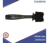 Interruptor de direccional de faros delanteros 20940369 para Chevrolet Malibu, Pontiac G6, Saturn Aura (2004-2012) 21994378, 15840243 negro