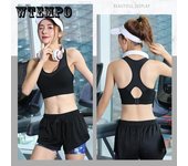 Sujetador deportivo de alta resistencia para mujer, a prueba de golpes para correr, sujetador de talla grande Mm, chaleco deportivo grande, chaleco, sujetador de Yoga fuera del gimnasio XXXL negro