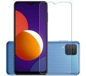 Protector de pantalla de vidrio templado de cobertura completa para Samsung Galaxy M12 con protección contra la luz azul Samsung M12