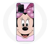 Coque pour Vivo Y21s 2021 / Y21 2021 Minnie Mouse Dessin animé rose