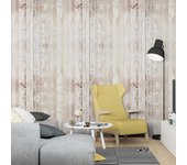 Papel tapiz de PVC para dormitorio, fondo de transmisión en vivo, renovación, muebles sin rastro, papel tapiz autoadhesivo de grano de madera antiguo, tela de pared impermeable 45*100cm