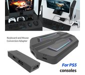 Convertidor de teclado y ratón Convertidor de teclado y ratón Adaptador de controlador de gamepad móvil para PS5/PS4/Xbox One/Xbox Series X/S