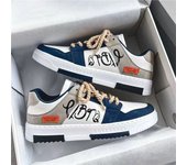 Nuevos zapatos de diseñador de moda para Hombre, Zapatillas informales con plataforma, Zapatillas con cordones, Zapatillas para estudiantes, zapatos vulcanizados para Hombre, Zapatillas para Hombre 39 rojo