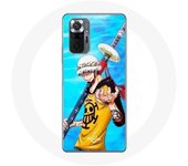 Coque pour Xiaomi Redmi Note 10 Pro One Piece Manga Trafalgar Law epée