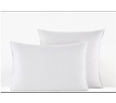 Lot de 2 protège taie flanelle 50 x 70 cm / 100% Coton