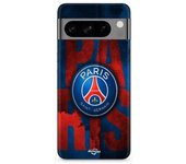 Coque - MANIACASE - Google Pixel 8a Pro - Souple - Noir - Paris Saint Germain FC Logo