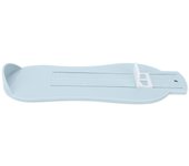 Dispositivo de medición de pies para zapatos de bebé y niños, regla para comprar zapatos, azul