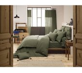 Housse de couette  Gaïa  toutes dimensions  Gaze de Coton  - Gaïa Romarin - Housse de couette 240 x 240 cm - Gaïa Romarin