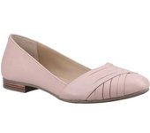 Hush Puppies Zapatos de ballet de cuero MARLEY para mujer/señoras 5 UK