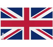 Drapeau - Royaume-Uni - 64 x 96 cm - Poliéster - Recto/verso - 2 œillets en fer