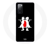 Coque pour Samsung Galaxy S20 FE Hunter x Hunter Manga Logo Noir