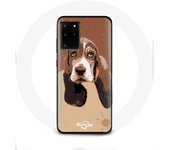 Coque pour Samsung Galaxy S11 Plus Basset Hound chien visage