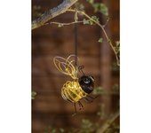 Lámpara solar Abeille - GALIX - 4 LED blancos - 8 horas de iluminación - Metal y vidrio