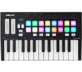 WORLDE Orca mini25 Controlador de teclado MIDI USB portátil de 25 teclas