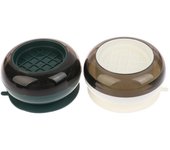 Almohadillas antivibración universales para lavadora, alfombrilla de goma silenciosa para pies de refrigerador, base elevadora para muebles, 1 unidad verde