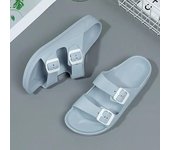 Sandalias suaves para hombre y mujer, zapatos casuales de playa para mujer, chanclas EVA originales para hombre, sandalias de verano para hombre 36 verde