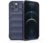 Funda Magic Shield para Iphone 12 Pro Max, Funda Flexible, Blindada, Azul Oscuro