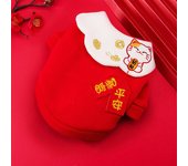 Ropa cálida para mascotas, abrigo con estampado bonito, camisa para perros y gatos pequeños y medianos, chaqueta, traje de invierno para Bulldog Francés y Chihuahua XS