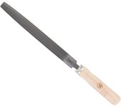 Lima para herrería con mango Tsubosan, gruesa, media caña, 200 mm TE-4 gris