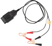 Cable de alimentación de emergencia para ordenador de coche, protector de memoria ECU, herramienta de reemplazo de batería automotriz, Universal, profesional negro