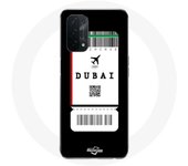 Coque pour Oppo A74 5G Billet d'avion Dubai