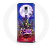 Coque pour Samsung Galaxy A8 2018 La légende du Masque de Majora Zelda Jeux Vidéo