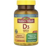Nature Made, Vitamin D3, 220 tablets