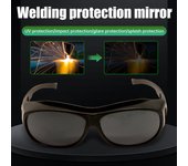 Gafas de soldadura Herramientas de soldadura eléctrica Soldadura anti-láser Soldadura ultravioleta Soldadura por arco de argón Gafas protectoras Gafas de sol a prueba de polvo