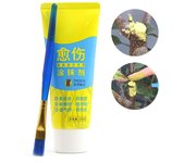 Pasta para injertar bonsáis (100 g), cicatrizante para heridas de plantas con pasta de poda con cepillo