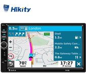 Hikity 7 pulgadas doble Din coche Radio Autoradio Mirror Link coche DVR Bluetooth EQ vista trasera volante USB FM Aux-in