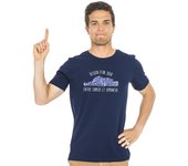 T-shirt Homme - BESOIN D'UN JOUR ENTRE SAMEDI ET DIMANCHE S azul marino