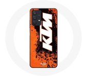 Coque Maniacase pour Samsung Galaxy A32 4G KTM logo Kraftfahrzeuge Trunkenpolz Mattighofen