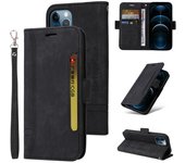 Funda con ranura para tarjetas para Samsung Galaxy S20, S21, Fe, S22 Plus, Ultra, M12, M22, M32, M33, M52, M53 5G, F12, con tapa de cuero tipo libro con soporte. For S20 púrpura