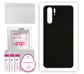 apgo Protective Skin Sticker for the back compatible with Huawei P30 Pro New Edition, Wrap Film, Foil, Vinyl - Pattern Matrix