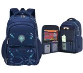 Mochilas escolares impermeables para niños, mochilas para niñas y niños, mochilas de escuela primaria, mochila ortopédica 46*17*30cm azul royal