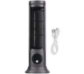Ventilador de torre de escritorio profesional, eficiente, silencioso, con 3 niveles de ajuste, sin aspas, para dormitorio