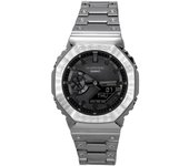Casio Reloj analógico digital G-Shock GM-B2100D-1A con esfera negra y correa de metal para hombre, 200 m negro