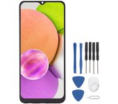 Reemplazo de pantalla LCD para teléfono Galaxy A03s SM A037U, ensamblaje de digitalizador con pantalla táctil LCD