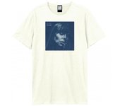 Amplified Camiseta unisex de adulto azul Joni Mitchell L blanco