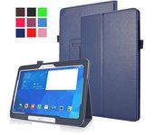 Funda para Samsung Galaxy Tab4 10.1  SM T530/T531/T535 Funda de cuero sintético con soporte para tableta Tab 4 8  T330 T331 T335 Carcasa inteligente para Tab4 7  T230 T231 T235 For T530/T531/T535 rojo rosa