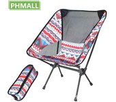 Portátil ligero desmontable plegable camping al aire libre silla de la luna plegable taburete para el pie para senderismo picnic pesca barbacoa naranja