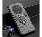 Funda protectora a prueba de golpes para Realme 14 Pro 5G Pro+ Plus, OPPO Realme 14X, soporte magnético con anillo y protección de lente Realme 14 Pro rojo