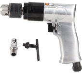 Taladro Neumático de Alta Velocidad de 38  1800 rpm Taladro de Aire con Rotación Reversible Herramienta para Perforar Agujeros