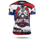 Camiseta con estampado 3D de Muay Thai para hombre, camisetas de deportes divertidos, ropa de calle de moda, camisetas de manga corta para gimnasio, Top de verano S