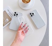 Funda transparente de lujo para Samsung A04s A53 A54 A55 S20 FE S24 Ultra iPhone 16 11 Pro Max Xiaomi 11 Lite Redmi Note13, carcasa trasera de TPU suave transparente for iPhone 7/8 transparente