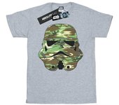 Star Wars Boys Stormtrooper Command Camo T-Shirt 9-11 Years gris